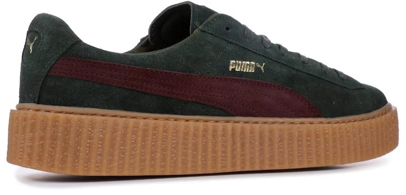Fenty x Puma Suede Creeper 'Bordeaux' - Kasut Fesyen Wanita стиль 363276-07 Lookbook Fenty x Puma Suede Creeper 'Bordeaux' - Kasut Fesyen Wanita стиль 363276-07