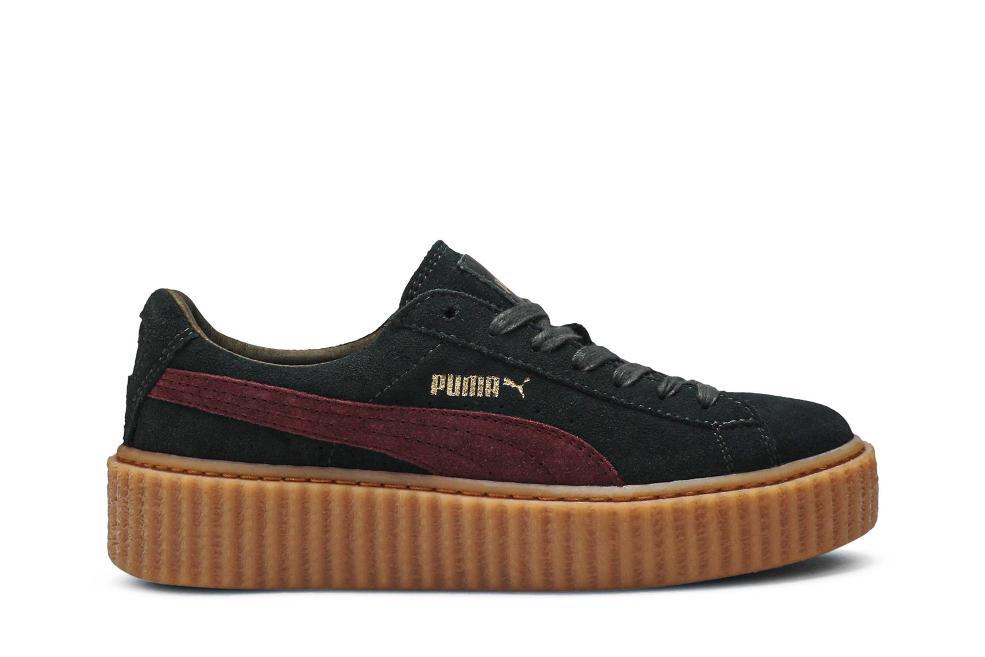 Buy （女性用）Fenty x Puma 麂皮增高鞋 '綠酒紅' 361005-07