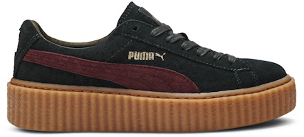 (Women) Fenty x Puma Suede Creeper 'Green Bordeaux' 361005-07