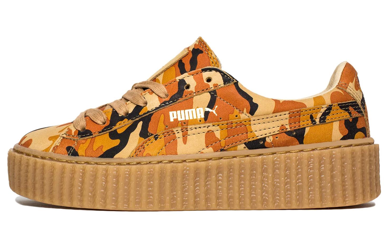 Fenty x Puma Suede Creepers 'Orange Camo' 363277-01