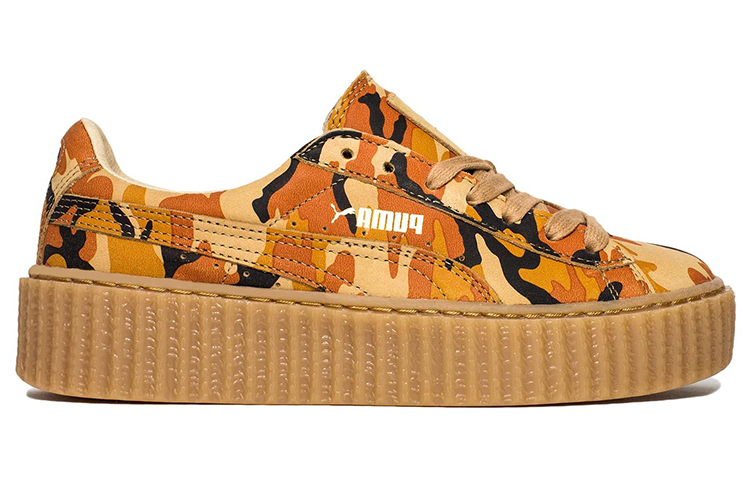 Order フェンティxプーマ スウェードクリーパー オレンジカモ 363277-01