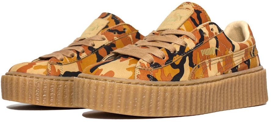 Fenty x Puma Suede Creepers 'Orange Camo' 363277-01 Lookbook Fenty x Puma Suede Creepers 'Orange Camo' 363277-01