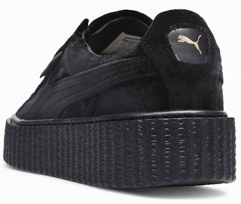 (女款)Fenty x Puma 天鵝絨厚底鞋 '黑色' 364466-01 Order (女款)Fenty x Puma 天鵝絨厚底鞋 '黑色' 364466-01