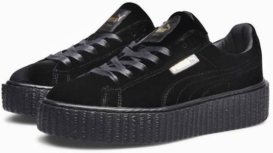 (W) Fenty x Puma Velvet Creeper 'Hitam' 364466-01 Details for (W) Fenty x Puma Velvet Creeper 'Hitam' 364466-01