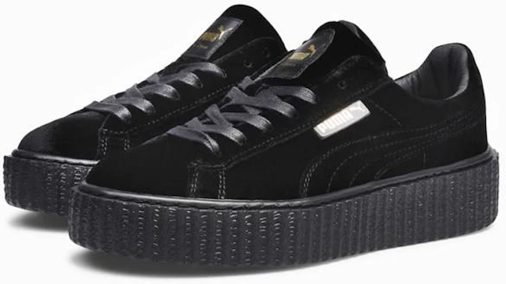 (女款)Fenty x Puma 天鵝絨厚底鞋 '黑色' 364466-01 Details for (女款)Fenty x Puma 天鵝絨厚底鞋 '黑色' 364466-01