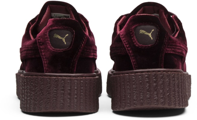 Fenty x Puma Velvet Creeper 'Burgundy' 364639-02 Details for Fenty x Puma Velvet Creeper 'Burgundy' 364639-02