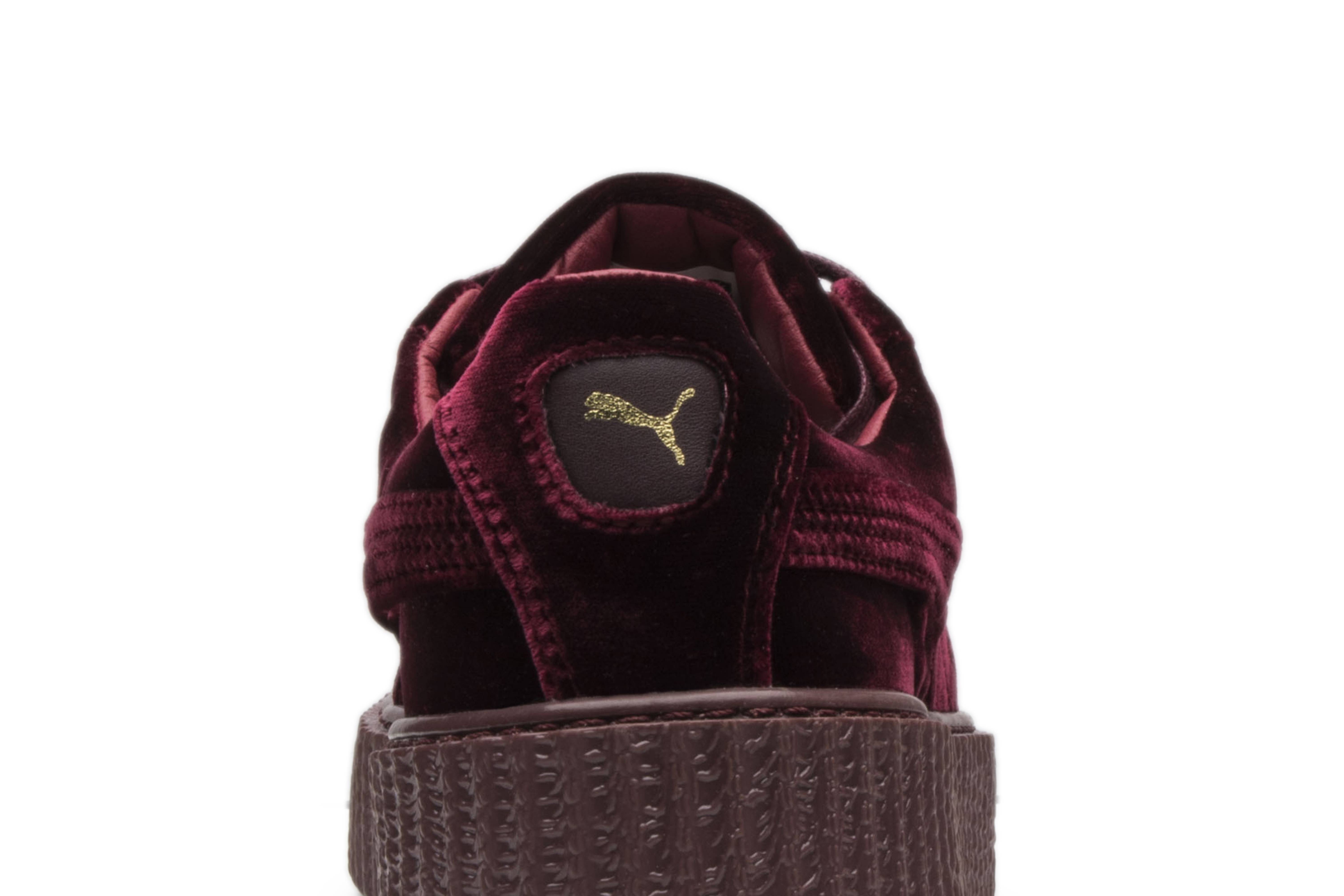Sizing Fenty x Puma Velvet Creeper 'Burgundy' 364639-02
