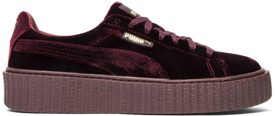 (Women) Fenty x Puma Velvet Creeper 'Burgundy' 364466-02 Buy (Women) Fenty x Puma Velvet Creeper 'Burgundy' 364466-02