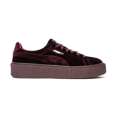 (W) Fenty Puma Velvet Creeper 'Burgundy'