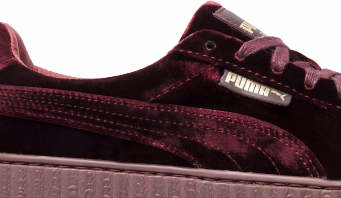 (Women) Fenty x Puma Velvet Creeper 'Burgundy' 364466-02 Order (Women) Fenty x Puma Velvet Creeper 'Burgundy' 364466-02