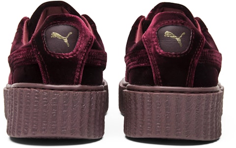 (W) 펜티 x 푸마 벨벳 크리퍼 '버건디' 364466-02 Details for (W) 펜티 x 푸마 벨벳 크리퍼 '버건디' 364466-02