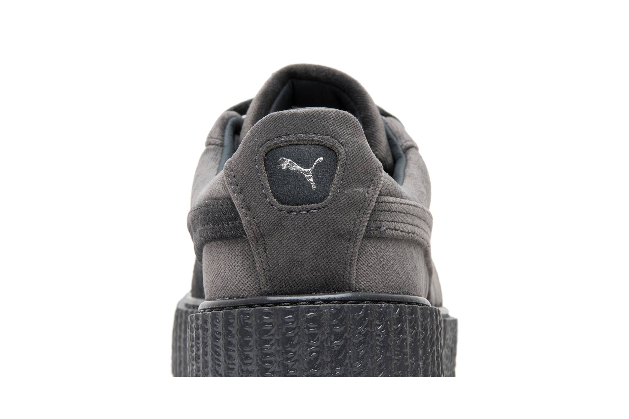 Sizing Fenty x Puma Velvet Creeper 'Glacier Gray' Abu-Abu Glacier 364639-03