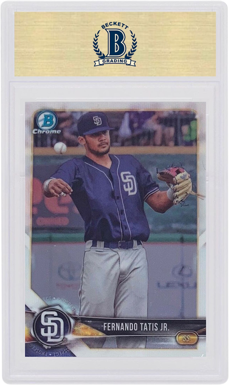 Order 费尔南多·塔提斯 JR. 2018 Bowman 未来之星 铬合金牌 #114