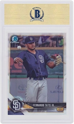 Fernando Tatis JR. 2018 Bowman Prospects Chrome #114 Order Fernando Tatis JR. 2018 Bowman Prospects Chrome #114