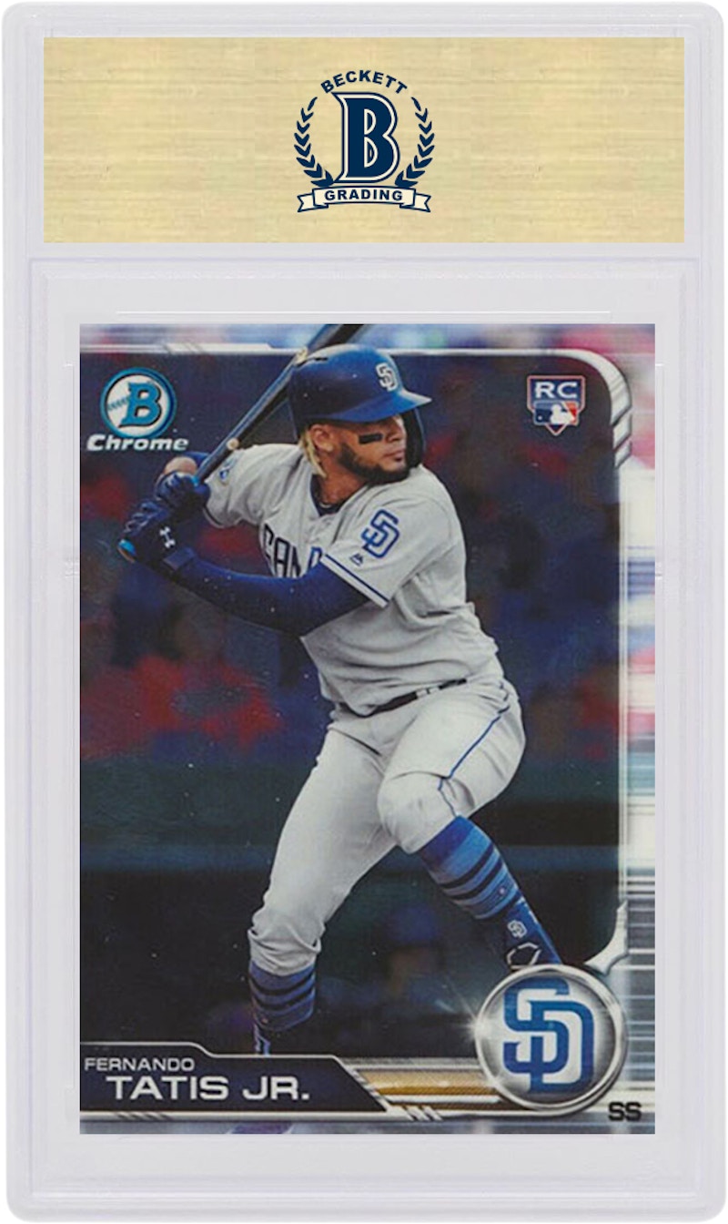 Order Fernando Tatis Jr. 2019 Bowman Chrome Rookie #26 Kad Permulaan