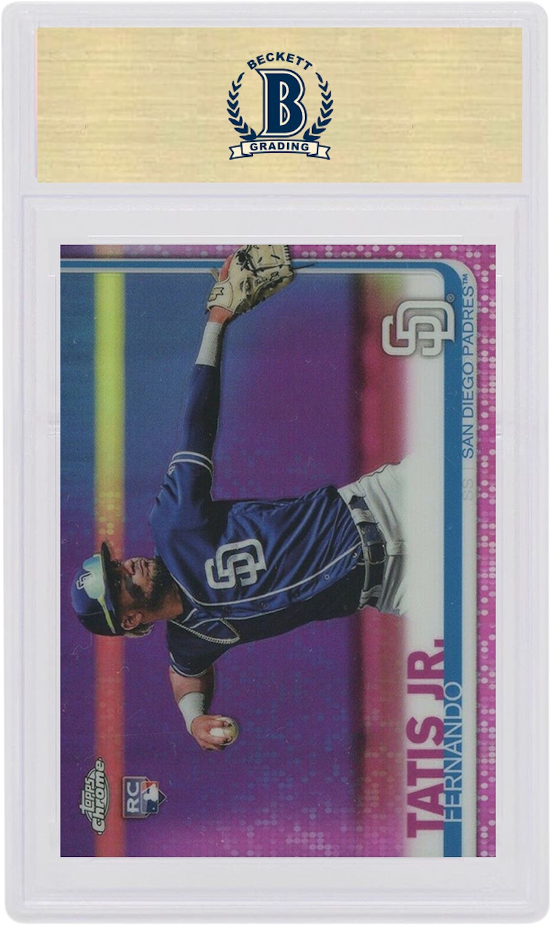 Fernando Tatis Jr. 2019 Topps Chrome Rookie Pink #203 圖 2
