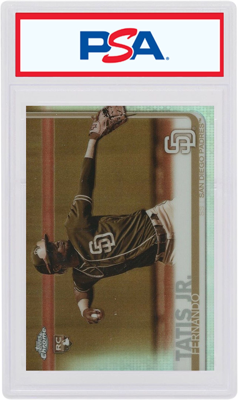 Buy 费尔南多·塔蒂斯 Jr. 2019 Topps Chrome 新秀黑白 #203