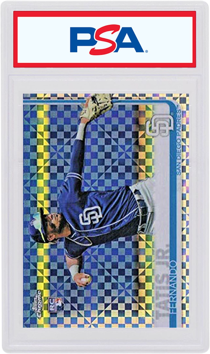 Buy 费尔南多·塔蒂斯 2019 Topps Chrome 新秀 X-Fractor #203