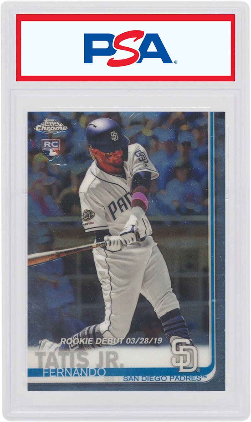 Fernando Tatis Jr. 2019 Topps Chrome Uodate Rookie Debut #54