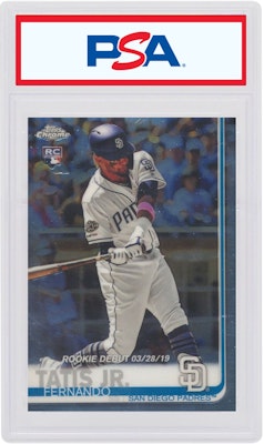 Fernando Tatis Jr. 2019 Topps Chrome Uodate Rookie Debut #54 Buy Fernando Tatis Jr. 2019 Topps Chrome Uodate Rookie Debut #54