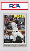 Fernando Tatis Jr. 2019 Topps Heritage Rookie Action Variation #517 Fernando Tatis Jr. 2019 Topps Heritage Rookie Action Variation #517