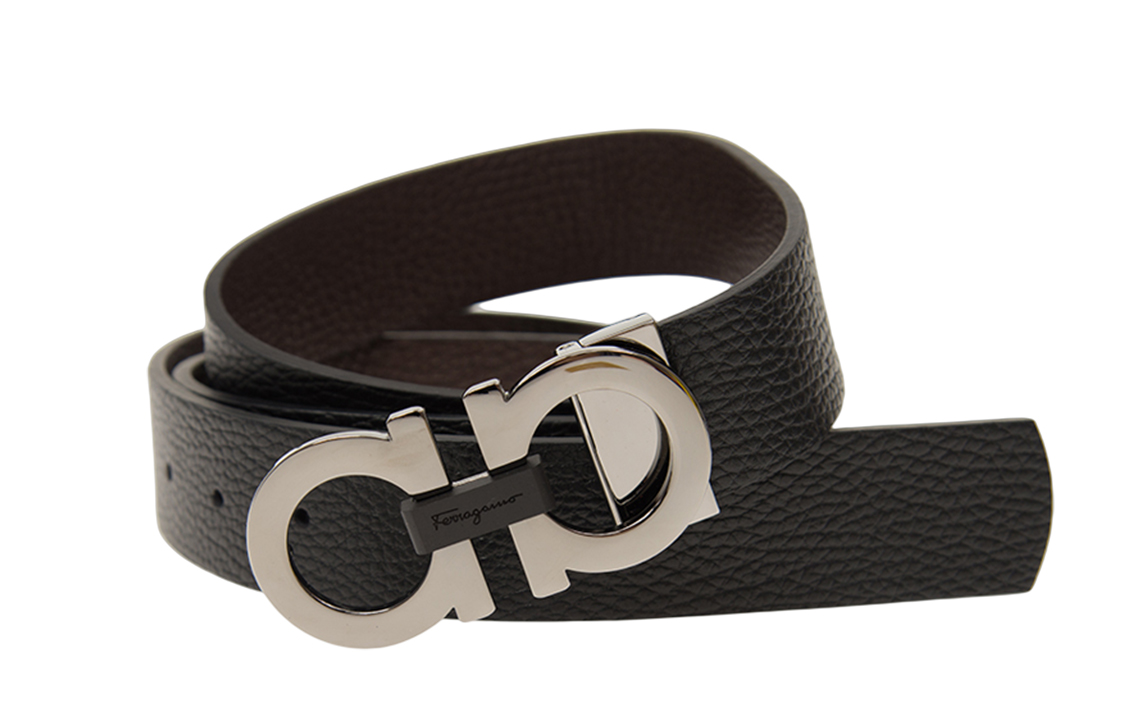 FERRAGAMO  3.5cm Leather Belt - Comfortable and Portable Design. 678783HIC105