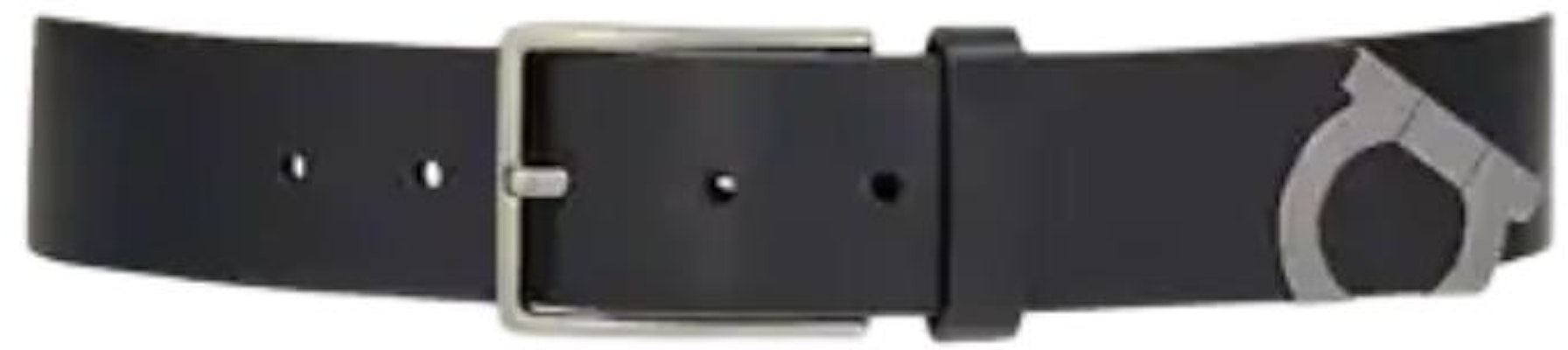 FERRAGAMO 黑色小牛皮腰带 简约设计 3.8CM宽 670366775729 Lookbook FERRAGAMO 黑色小牛皮腰带 简约设计 3.8CM宽 670366775729