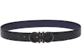 Buy Cinturón Ferragamo Negro de Piel de Becerro con Logo, Ancho de 3.5CM. 67A2540770682