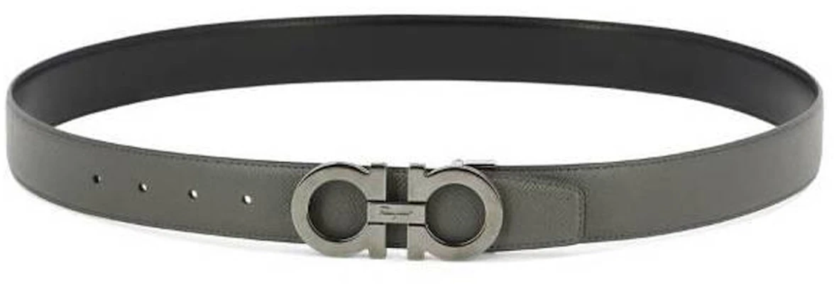 フェラガモ ブラックレザーベルト - ソフトで快適なロゴデザイン 0 764202 Lookbook フェラガモ ブラックレザーベルト - ソフトで快適なロゴデザイン 0 764202