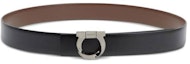 Lookbook Ferragamo 黑色皮带,带标志雕刻扣,宽3CM。 670311770934