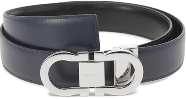 Ferragamo Business Casual Leather Belt with Pin Buckle, 3cm Width. 670326-770942 Ferragamo Business Casual Leather Belt with Pin Buckle, 3cm Width. 670326-770942