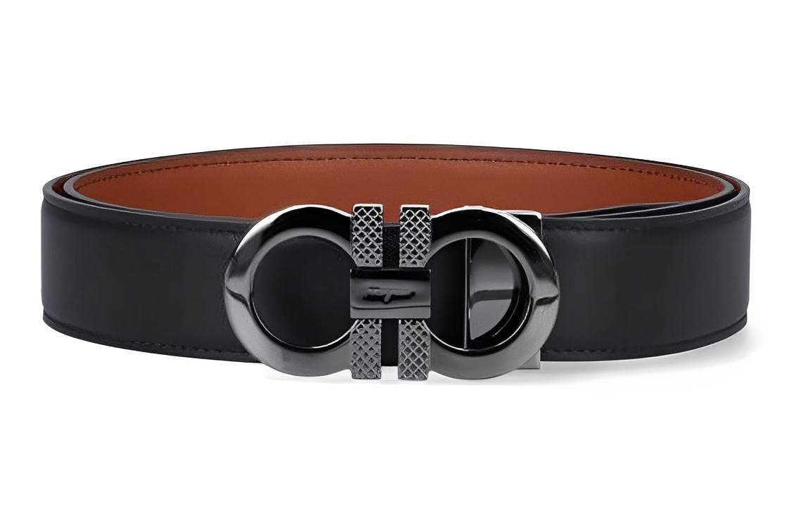 Order Ferragamo 经典皮带搭配标志扣 - 宽度3.5厘米. 750184002