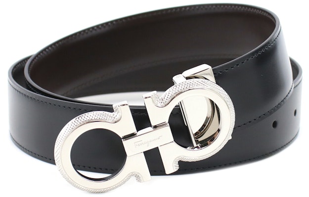 Ferragamo 經典光滑扣皮帶,寬度3.5公分。 670141-0754465 Lookbook Ferragamo 經典光滑扣皮帶,寬度3.5公分。 670141-0754465