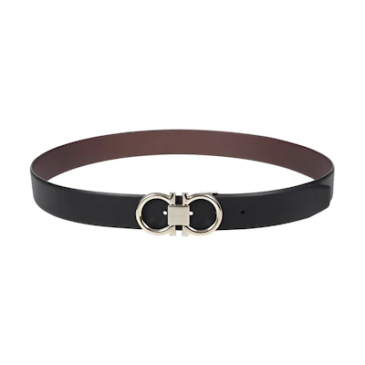 Ferragamo Fashionable Leather Belt - Simple, Trendy, Versatile (3.5cm Wide) 679938759047053