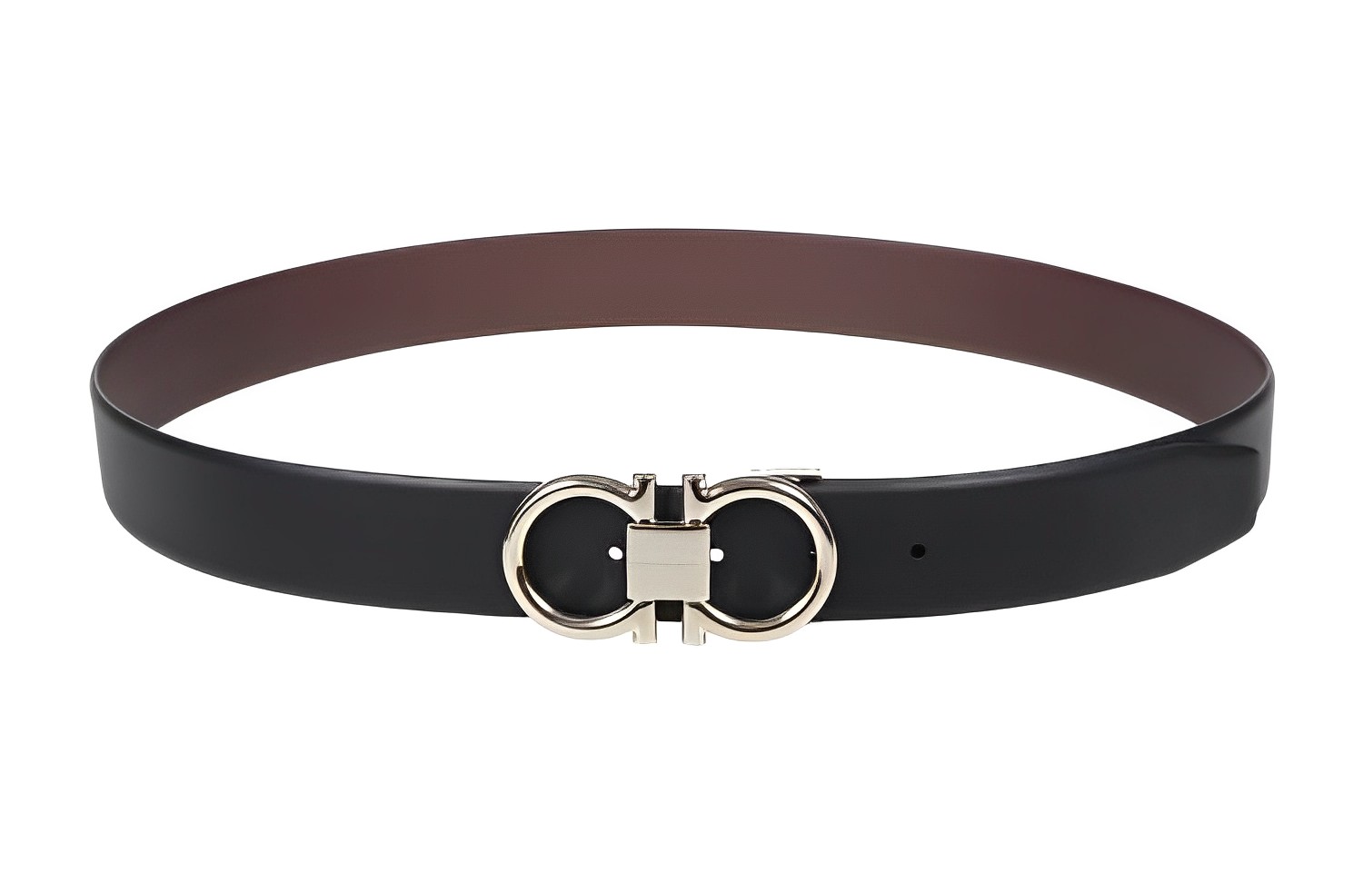 Ferragamo  Fashionable Leather Belt - Simple, Trendy, Versatile (3.5cm Wide) 679938759047053 圖 2