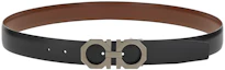 Order FERRAGAMO Leather Belt Smooth Buckle Casual Fashion 3.2cm Width. 670145-754476