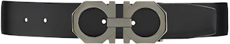 Shop FERRAGAMO Leather Belt Smooth Buckle Casual Fashion 3.2cm Width. 670145-754476