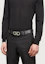 Lookbook Ikat Pinggang Kulit Ferragamo Signature Buckle Hitam Lebar 3.5cm. 689134