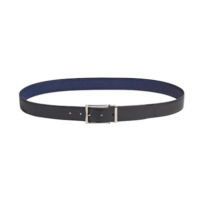 Ferragamo Simple Leather Belt, 3.5cm Wide. 679497-686658