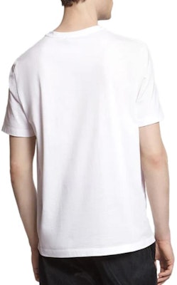 FERRAGAMO Baju-T Putih dengan Cetakan Logo Huruf Leher Bulat. 12-0613-728398 Purchase FERRAGAMO Baju-T Putih dengan Cetakan Logo Huruf Leher Bulat. 12-0613-728398