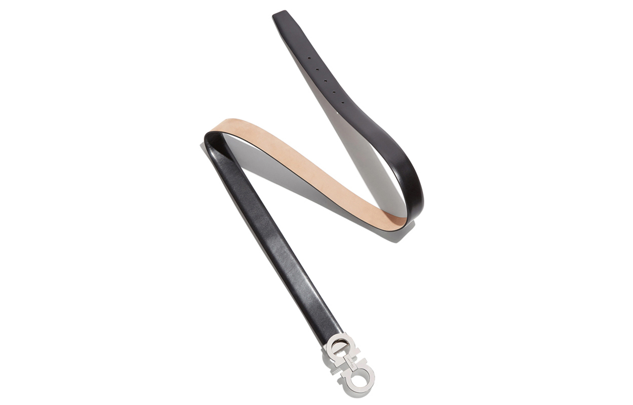 Lookbook Ferragamo 可调节皮带 黑色 3.5CM. 679880-0688759