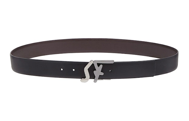 페라가모 조절 가능한 리버시블 송아지 가죽 벨트 - 블랙, 3.5cm 폭. 67A251-734199 Order 페라가모 조절 가능한 리버시블 송아지 가죽 벨트 - 블랙, 3.5cm 폭. 67A251-734199