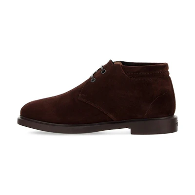 FERRAGAMO Ankle Boot 'Brown Calfskin'