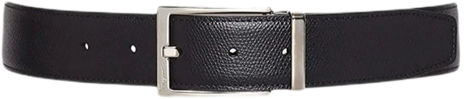 Order FERRAGAMO 黑色小牛皮腰帶 3.5cm - 時尚潮流 679301-675158