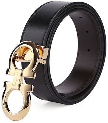 Ferragamo 黑色皮带搭扣 3.5cm 675542-0586940 Lookbook Ferragamo 黑色皮带搭扣 3.5cm 675542-0586940