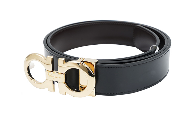 Details for Ferragamo 黑色皮带搭扣 3.5cm 675542-0586940