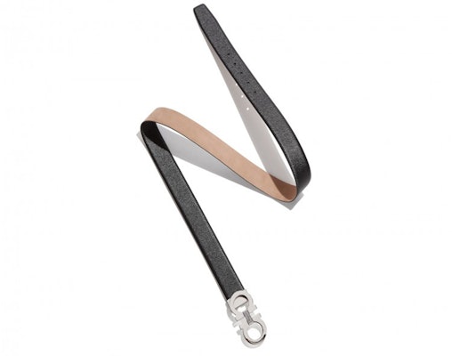 Ferragamo 黑色皮带,马蹄扣设计,宽度3.4厘米 679493-687205 Details for Ferragamo 黑色皮带,马蹄扣设计,宽度3.4厘米 679493-687205