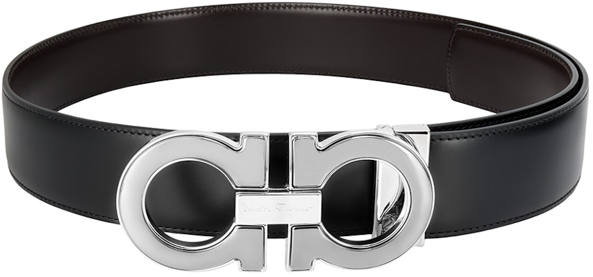 FERRAGAMO 黑色皮带,标志扣,宽度4厘米 679494-0645904 Lookbook FERRAGAMO 黑色皮带,标志扣,宽度4厘米 679494-0645904