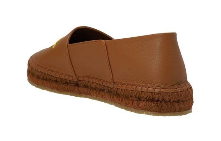 FERRAGAMO Brand Model 'Brown Flats'