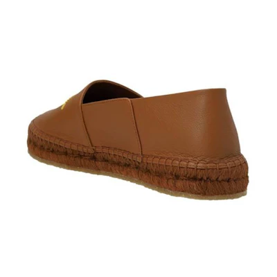 FERRAGAMO Brand Model 'Brown Flats'